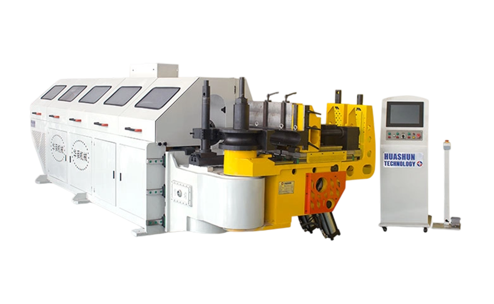 Plne automatický stroj na ohýbanie rúr CNC série L so servo-hydraulickým ovládaním