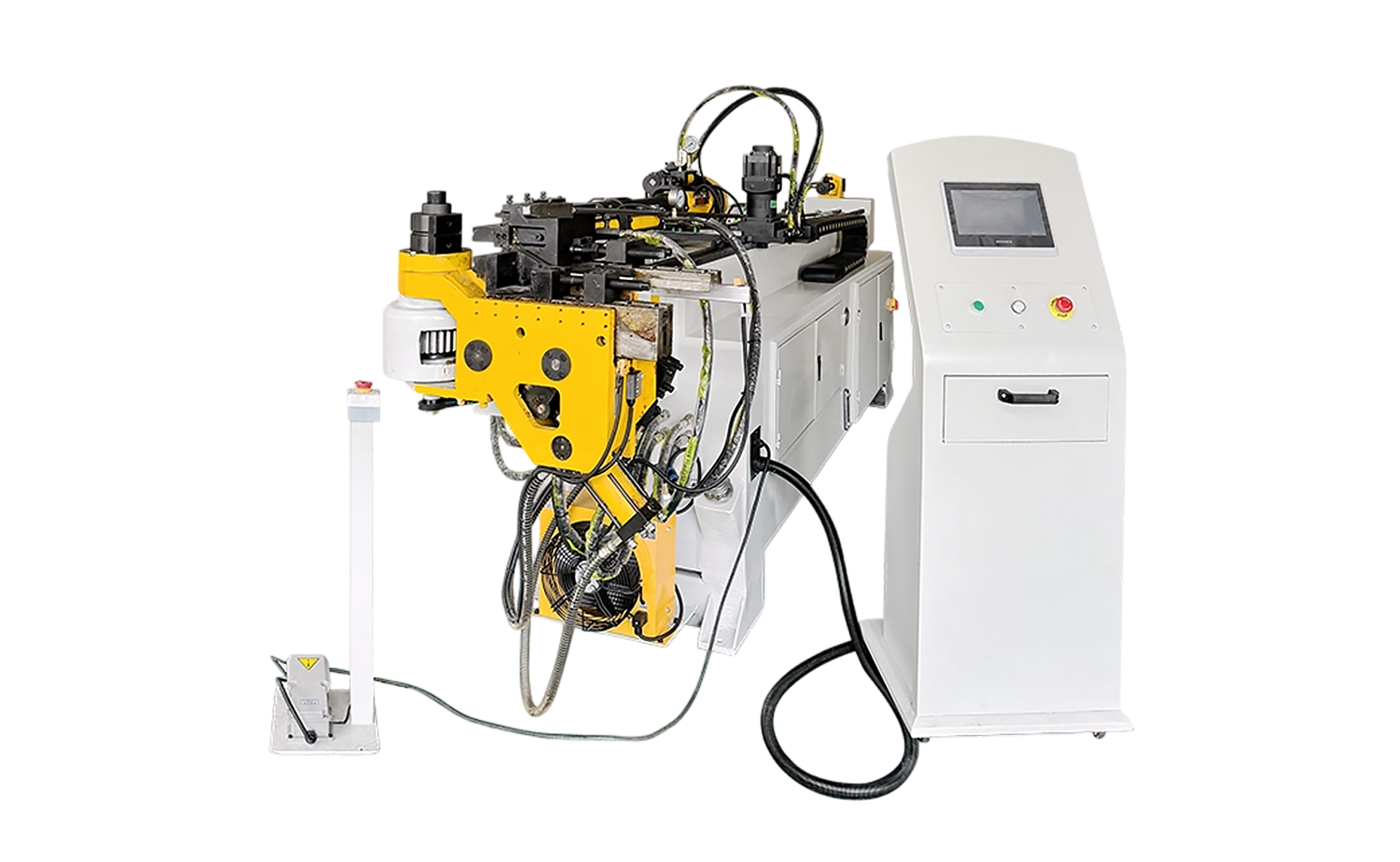 Plne automatický stroj na ohýbanie rúr CNC série S s voliteľnou funkciou simulácie Plne automatický stroj na ohýbanie rúr CNC série S s voliteľnou funkciou simulácie