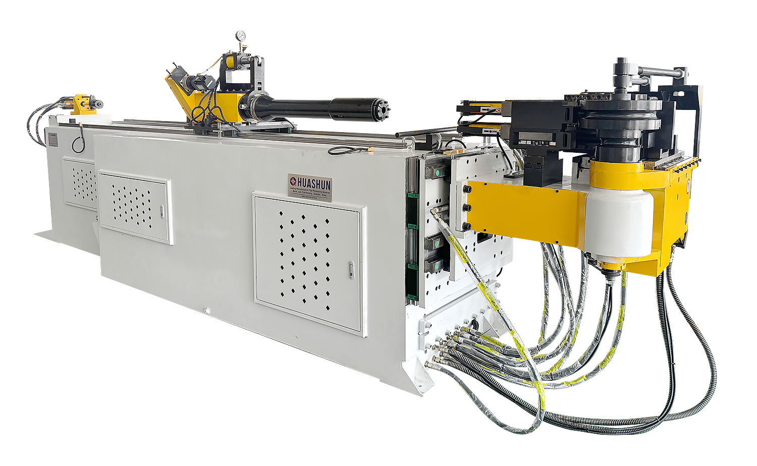 Plne automatický stroj na ohýbanie rúr CNC série S s voliteľnou funkciou simulácie Plne automatický stroj na ohýbanie rúr CNC série S s voliteľnou funkciou simulácie