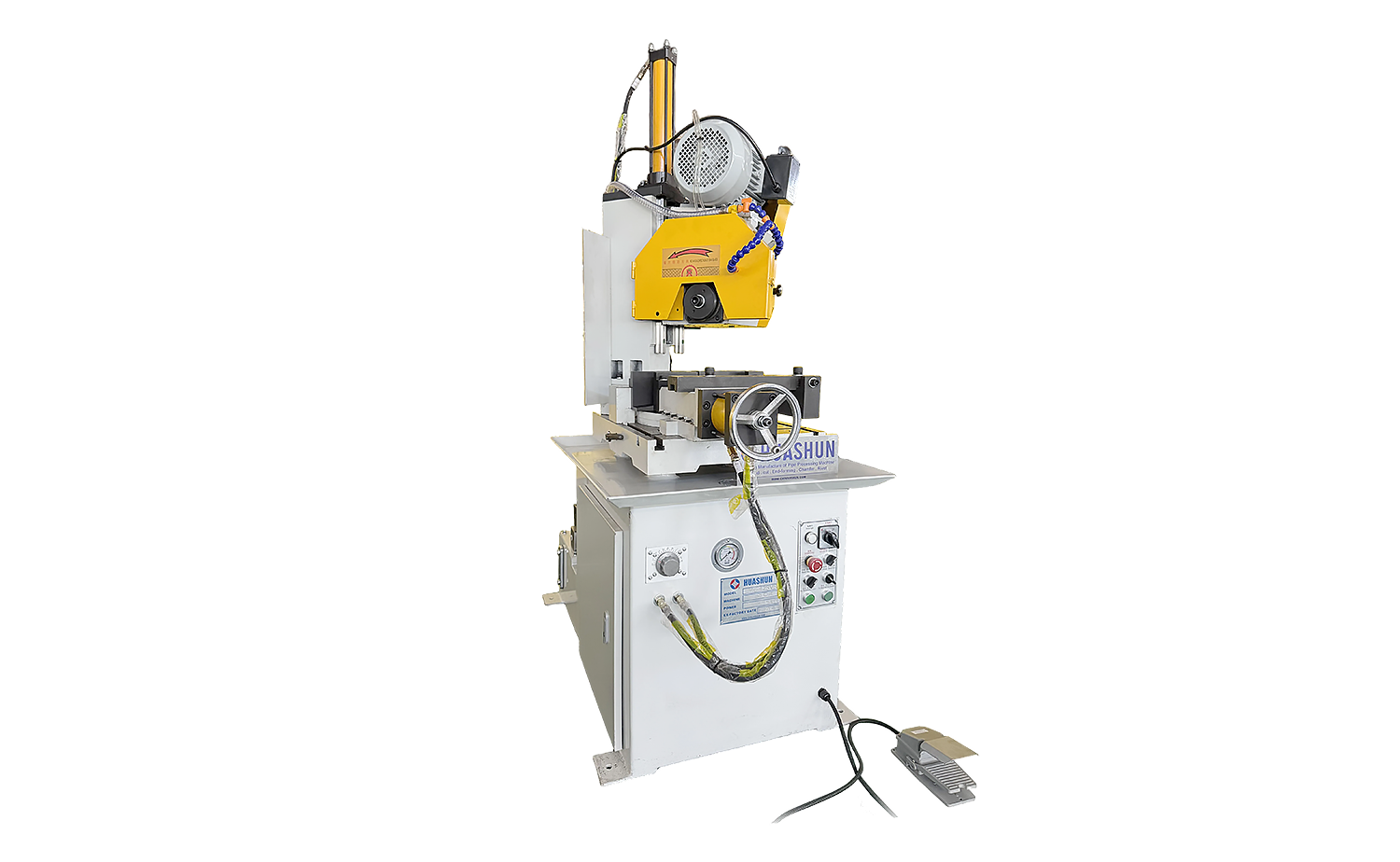 Poloautomatická hydraulická kotúčová píla na kov série V