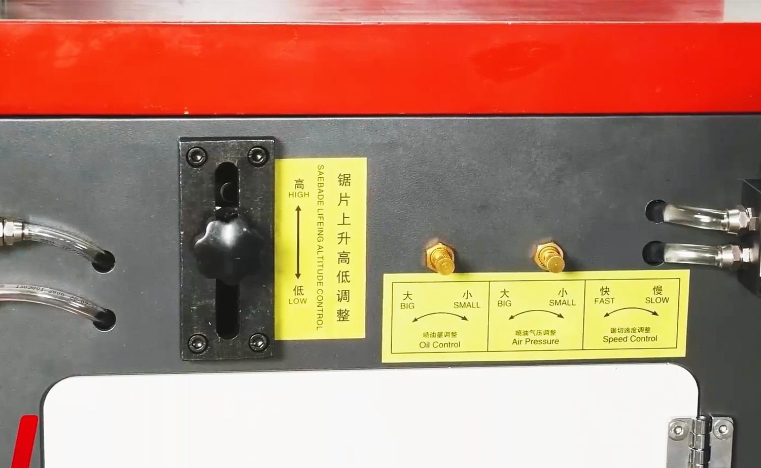 Vysoko presný plne automatický hydraulický rezací stroj na hliník série CNC360