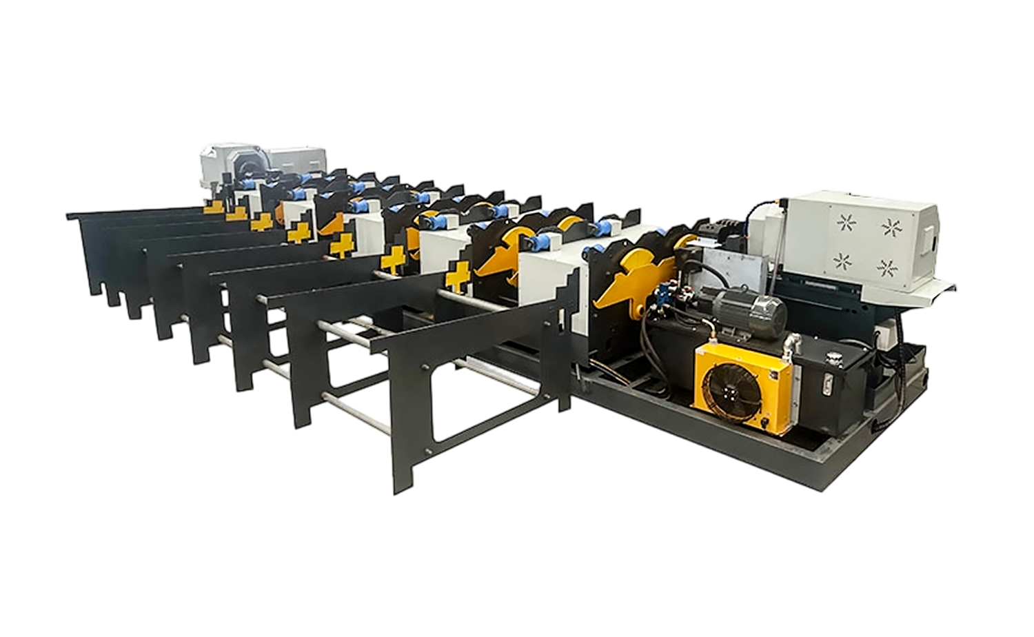 Dvojhlavý automatický stroj na závitovanie rúrok