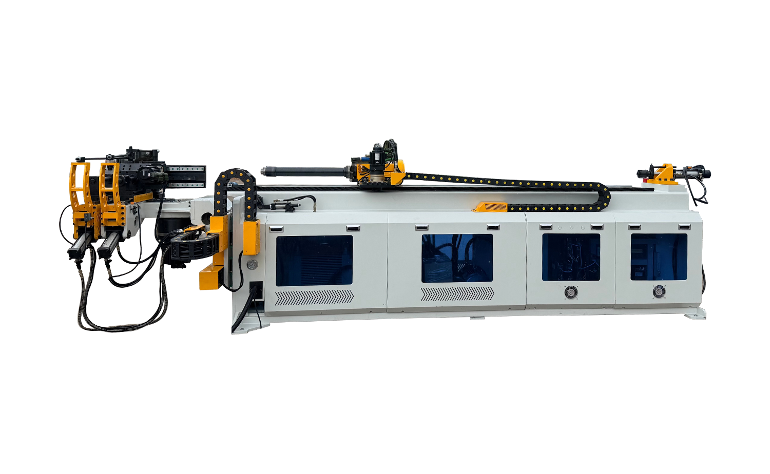 Plne automatický stroj na ohýbanie rúr CNC série S s voliteľnou funkciou simulácie